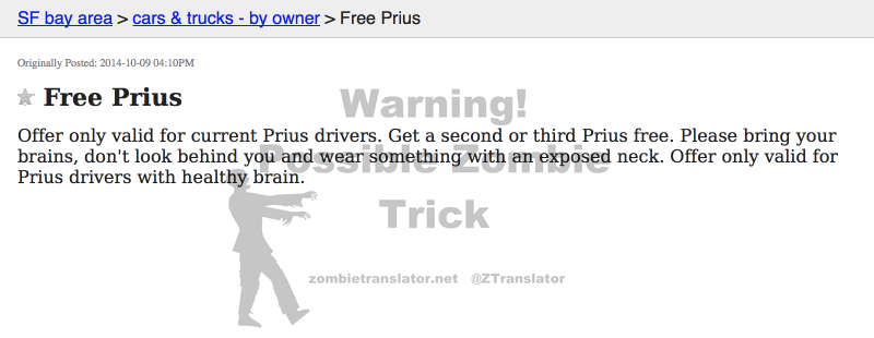 Free Prius